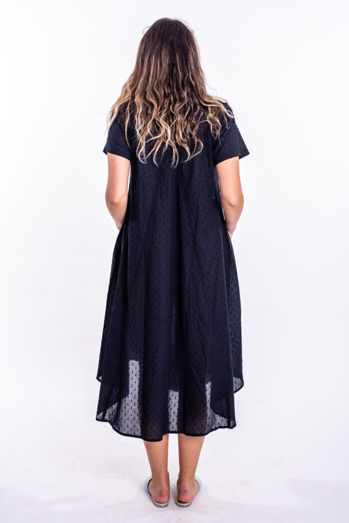 Aiya’le dress | Uniquely designed oversize black dress – Black dress by Comfort Zone Boutique
